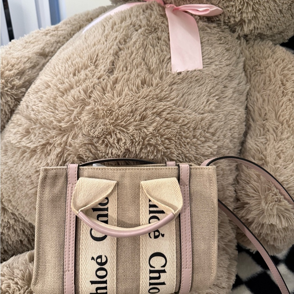 Chloe Beige and Pink Mini Bag
Woody tote